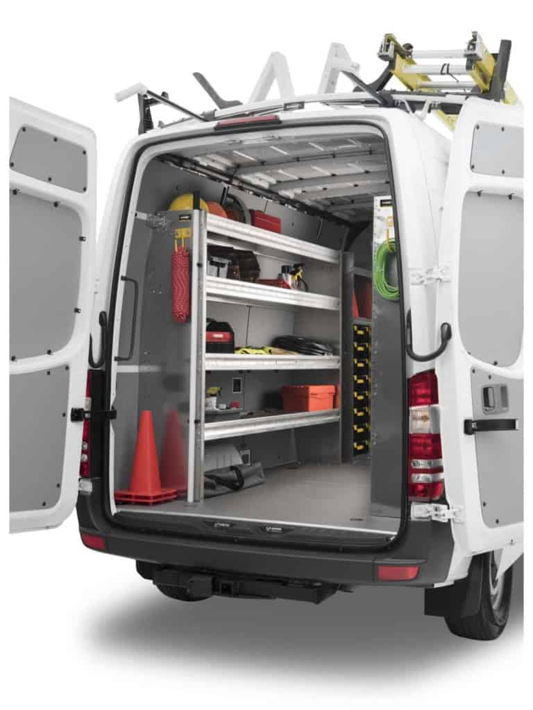 Custom Van Shelving  Commercial Van Solutions LLC