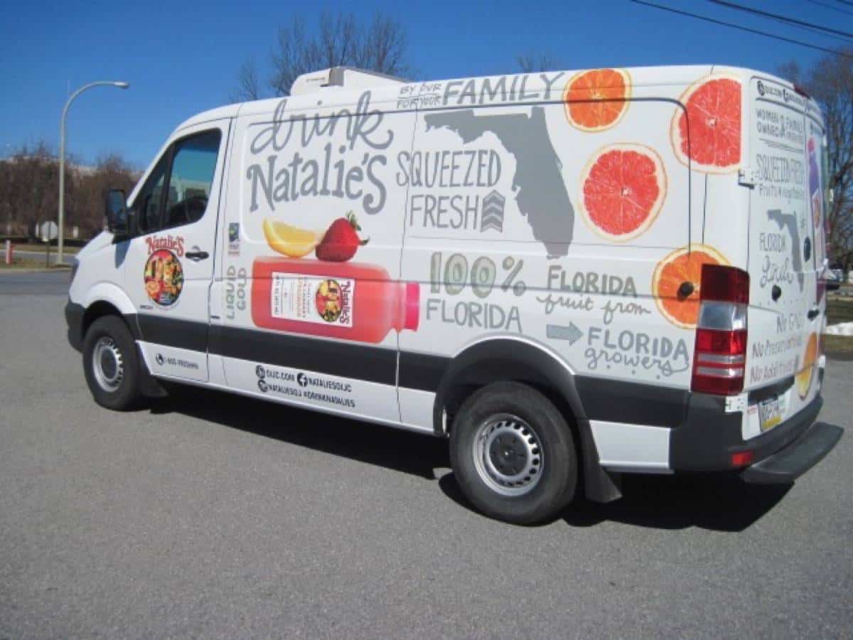 refrigerated delivery van