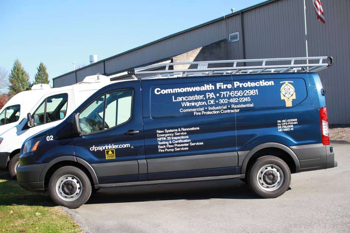 fire protection van
