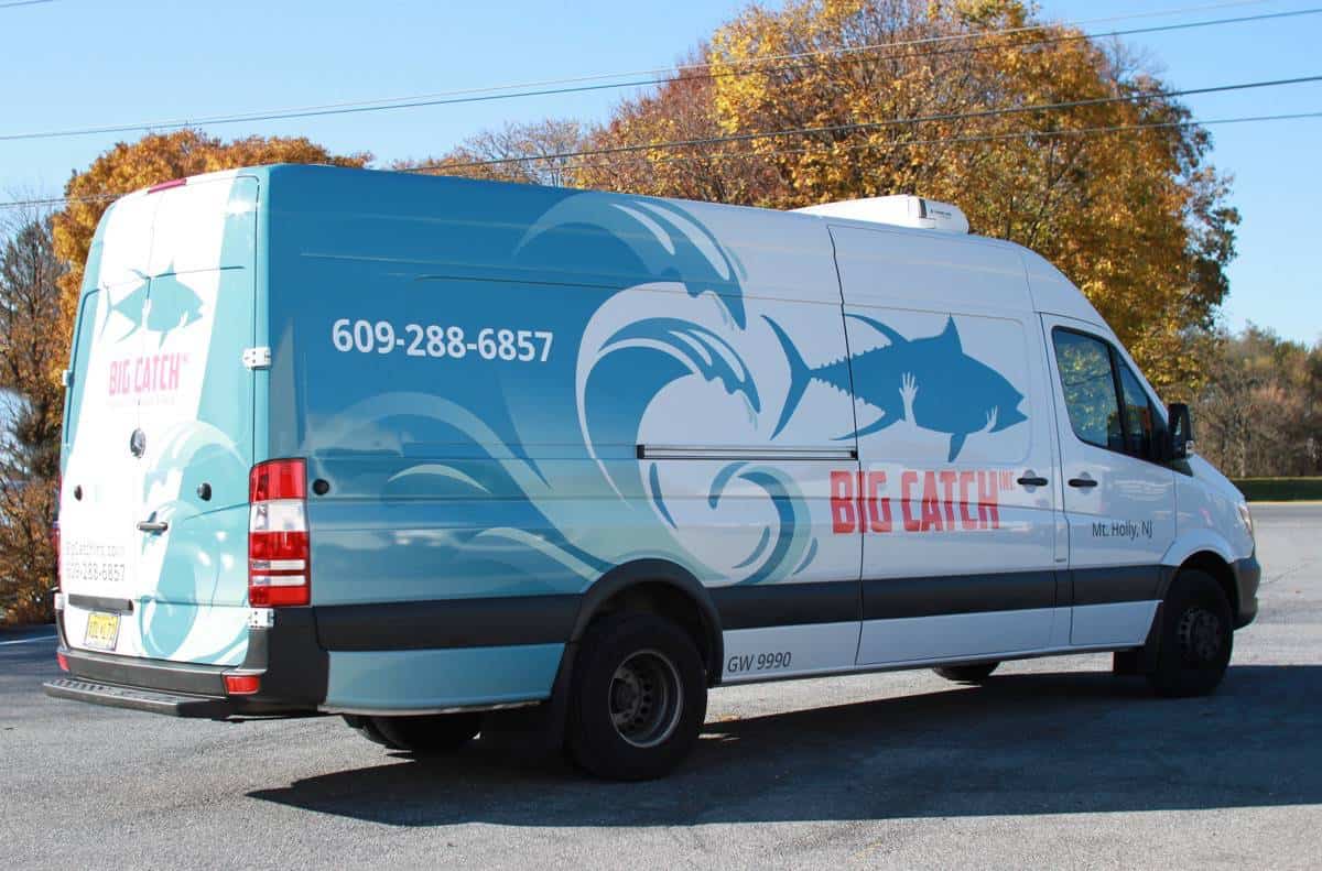 fish delivery van