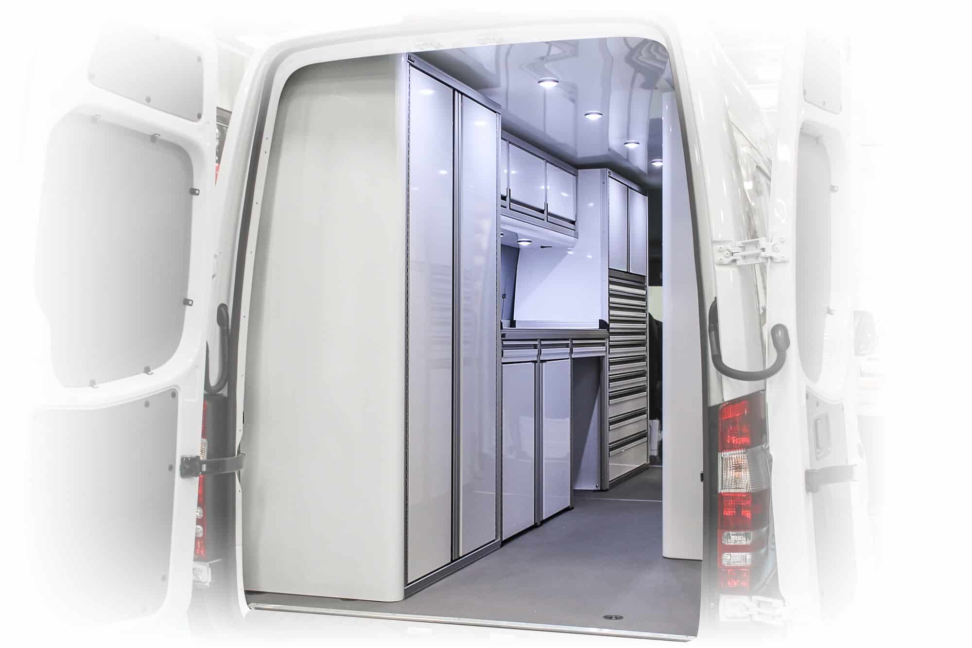 Custom Ladder Racks for Vans Commercial Van Solutions LLC